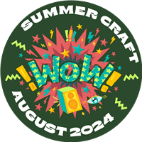 Summer Craft, August 2024 Badge