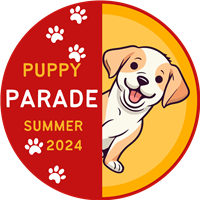 Puppy Parade, Summer 2024 Badge