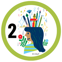 Ages 8-11 20 Books Badge