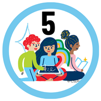 Ages 8-11 50 Books Badge