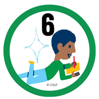 Ages 8-11 60 Books Badge