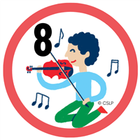 Ages 8-11 80 Books Badge