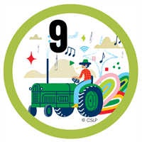 Ages 8-11 90 Books Badge