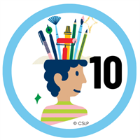 Ages 8-11 100 Books Badge