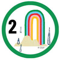 Ages 4-7 40 Books	 Badge