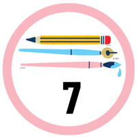 Ages 4-7 140 Books	 Badge