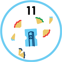 Summer Reading 2025 Ages 8-11 110 Books Badge