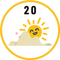 Summer Reading 2025 Ages 8-11 200 Books Badge